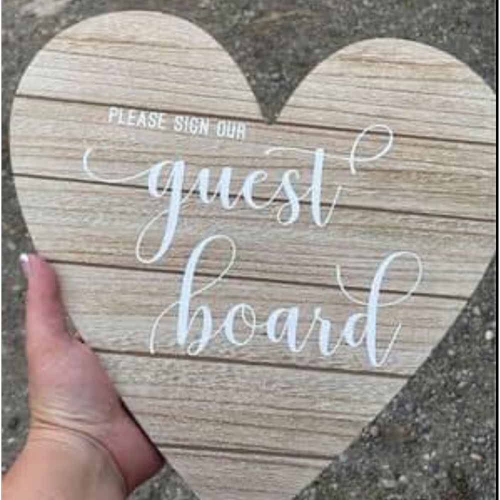Wedding sign